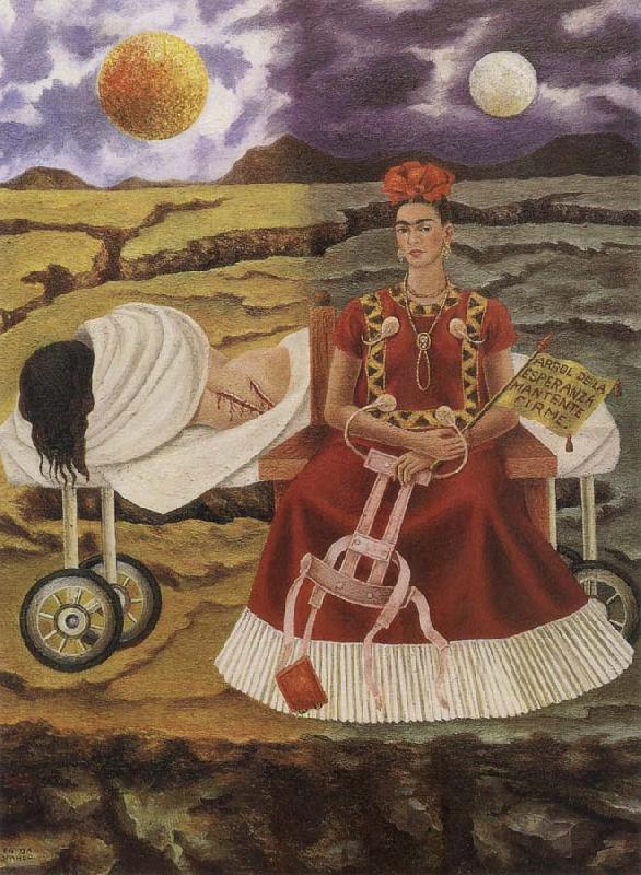 Frida Kahlo Maintain firmness China oil painting art
